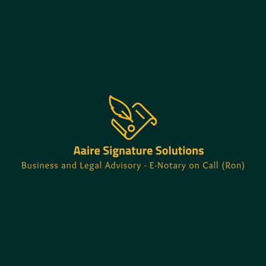  notarize electronic documents remotely by means of audio-visual communication (Ron) Approved Notary.