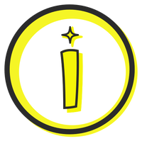 Logo of a yellow-and-black letter-i inside a yellow-and-black circle.