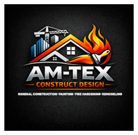 Am Tex Construct Design Logo