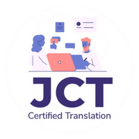 JCT Translation Co logo